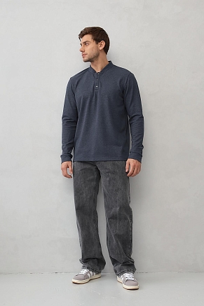 Футболка мужская Поло со стойкой И Арт. 10340