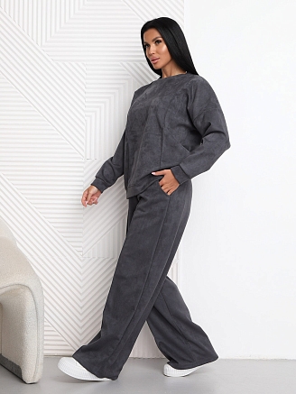 Женский костюм мод.2125/2 / Темно-серый