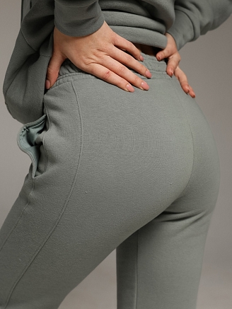 Женский костюм Либерти-2 / серо-зелёный