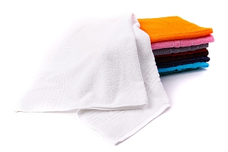 Полотенце махровое г/к Узбекистан 380 гр/м2 / 024-белый