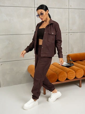 Женский костюм мод.2070 / Коричневый