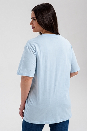 Футболка унисекс 8471/4 / небесный