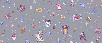 Полотенце кухонное вафельное / Колядки 2