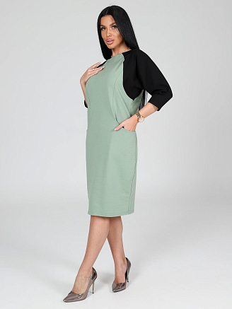 Женское платье Воксель / оливковый