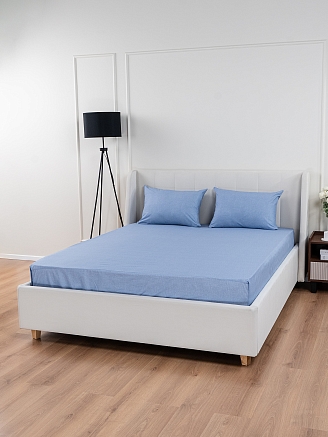 Постельное белье поплин Иваново (без пододеяльника) / Бриз