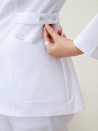 Рубашка медицинская женская М-216-0 Элит-145 / Стрейч