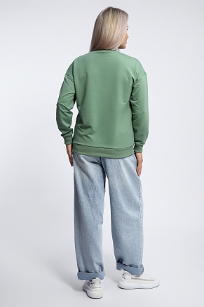 Женская толстовка 80048 / фисташка