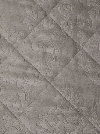 Набор покрывало и чехлы на подушку Кристалл / Какао