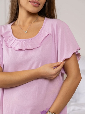 Женская сорочка мод.2163/1 / Лаванда