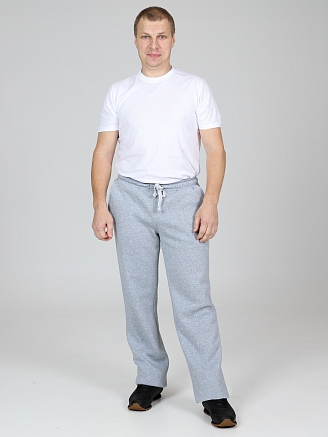 Мужские брюки БФ-67 / Серый меланж