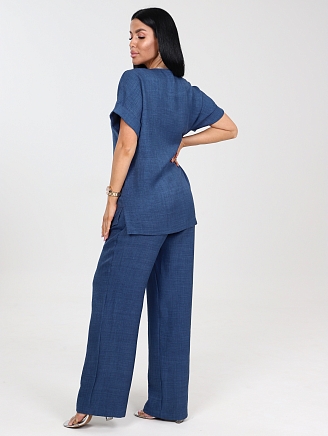 Женский костюм Шик КЛ-2572 / Джинс темный