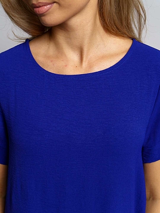 Женское платье мод.1425/1 / Синий