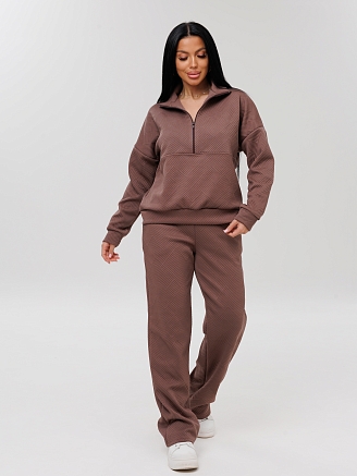 Женский костюм К-225(ТрЖ) / Светло-коричневый