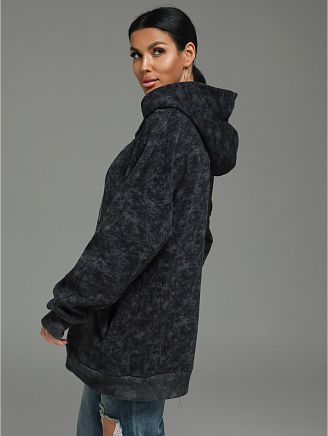 Женское худи Яхонт / Серый варенка