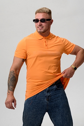 Футболка-поло мужская 14401 / персик