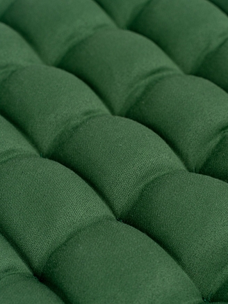 Подушка в автомобиль с гречневой лузгой арт. APG25 / Зеленый