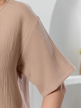 Женское платье Вуаль-1 / бежевый