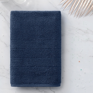 Полотенце махровое "Verossa" Milano / Темно-синий