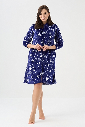 Женский халат 85404 / синий