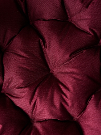 Круглая подушка для подвесных качелей (оксфорд) / Бордовый