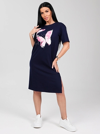 Женская туника Сипроета / чернильный