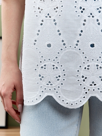 Женская блузка Милица-1 / белый-4