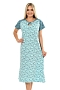 Женская ночная сорочка М-090 / бирюза