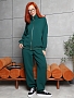 Женский костюм с брюками 2286 / Зеленый