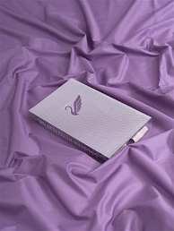 Простыня сатин Colors of life|Виолет
