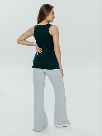 Женская майка Дюна / Темно-зеленый