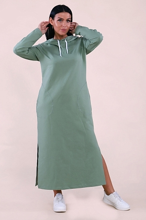 Женское платье Готэм 488 / оливка