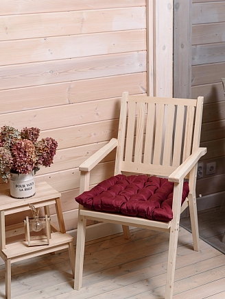 Подушка для садовой мебели арт. PO52x60-1 / Бордовый