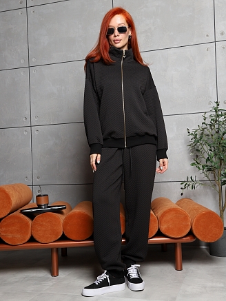 Женский костюм с брюками 2286/1 / Черный