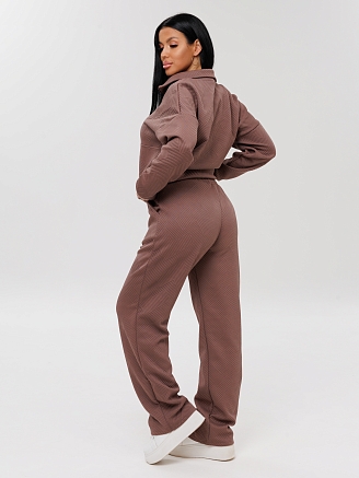 Женский костюм К-225(ТрЖ) / Светло-коричневый