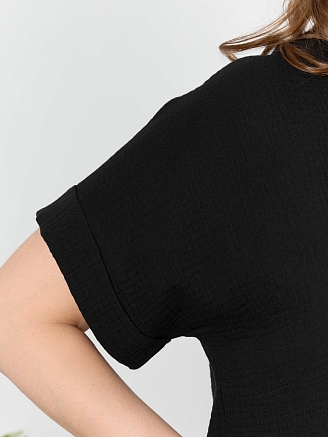 Женское платье Вуаль-5 / чёрный