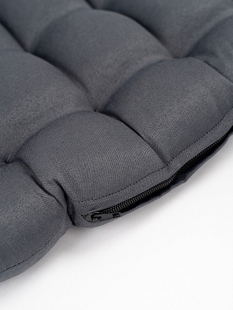 Подушка в автомобиль с гречневой лузгой арт. APG25 / Графит