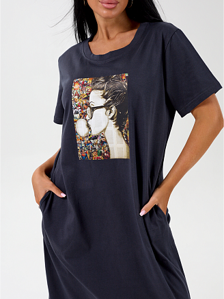 Женское платье Рамона / Темно-серый