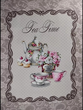 Полотенце кухонное рогожка купон / В ассортименте