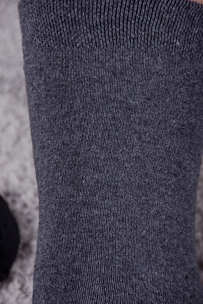 Мужские носки стандарт Финляндия (набор 3 пары) / серый. черный