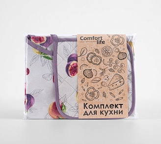 Набор для кухни 3 предмета / Спелые фрукты 1