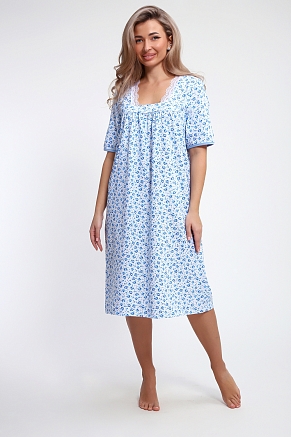 Женская сорочка 51202 / голубой