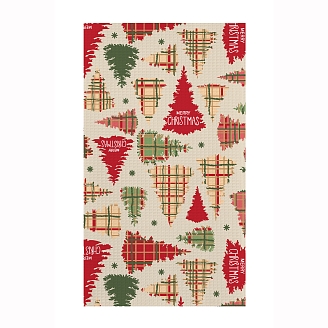 Полотенце кухонное вафельное "Самойловский Текстиль" / Счастливого Рождества