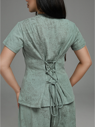 Женский костюм Очарование / хаки варенка