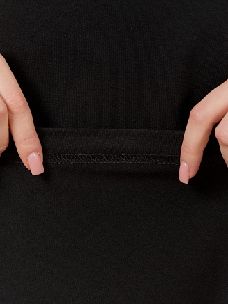 Женская ночная сорочка Иллиада-1 / чёрный