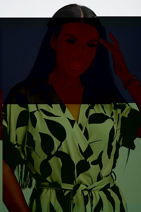 Женский халат вискоза Венера / экрю макси