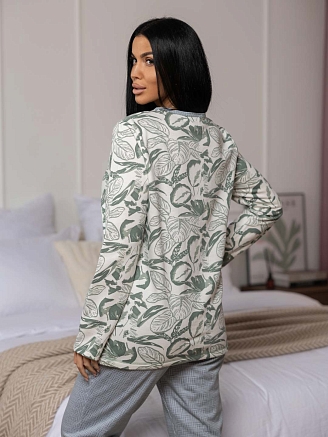 Женская пижама мод.1759/11 / Хаки