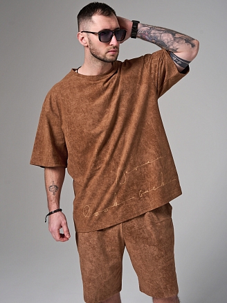 Мужской комплект "Винтаж" (бриджи) 2327-К / Коричневый