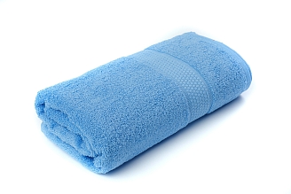 Полотенце махровое г/к Узбекистан 460 гр/м2 / 012-голубой