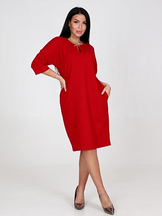 Женское платье Памперо / Красный