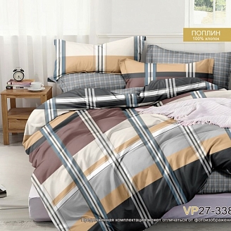 Постельное белье поплин набивной с одеялом / В ассортименте